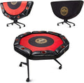 Premium Folding Poker Table - 8 PLAYERS