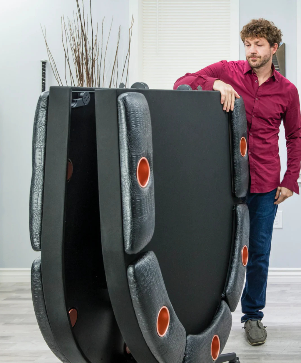 Premium Folding Poker Table - 10 PLAYERS