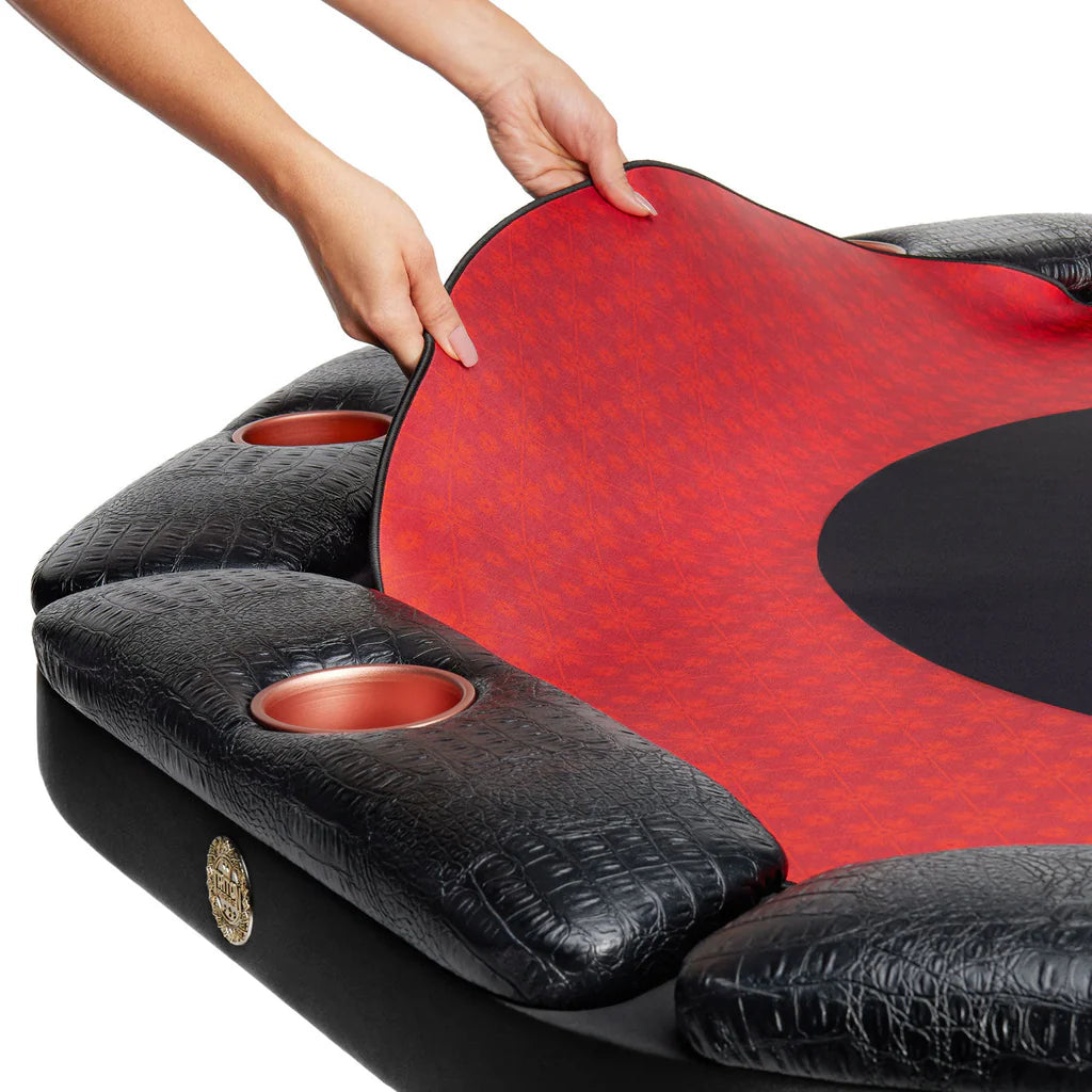 Premium Folding Poker Table - 10 PLAYERS
